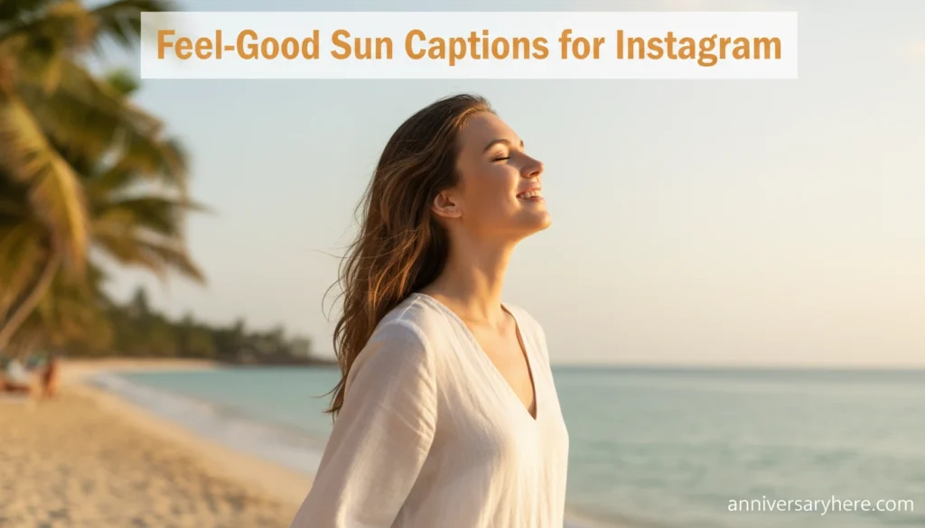 Feel-Good Sun Captions for Instagram