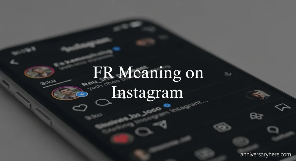 FR Meaning on Instagram