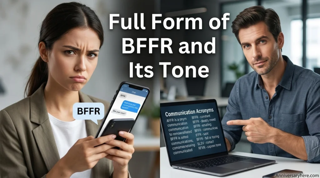 Full Form of BFFR and Its Tone