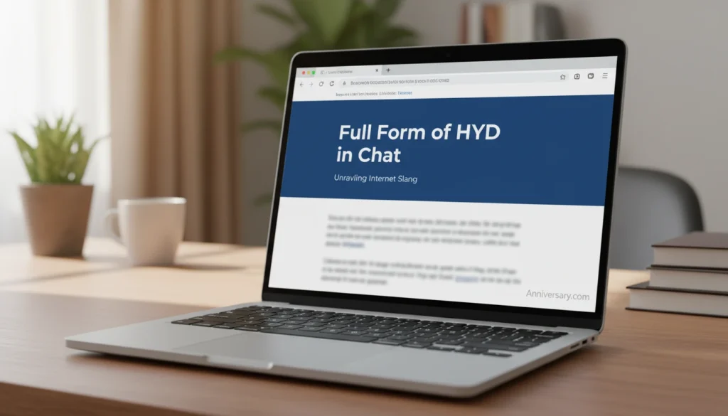 Full Form of HYD in Chat