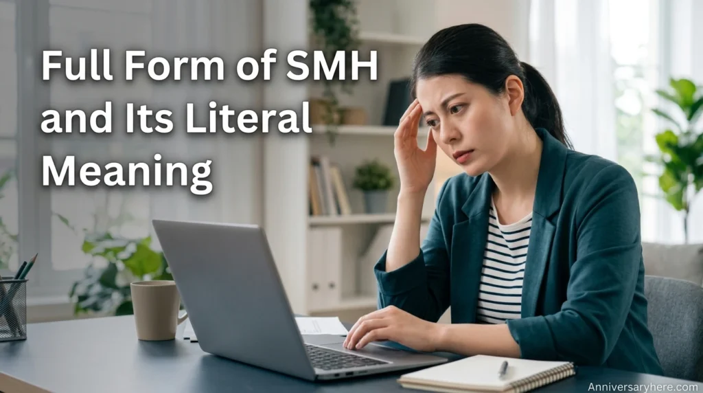 Full Form of SMH and Its Literal Meaning