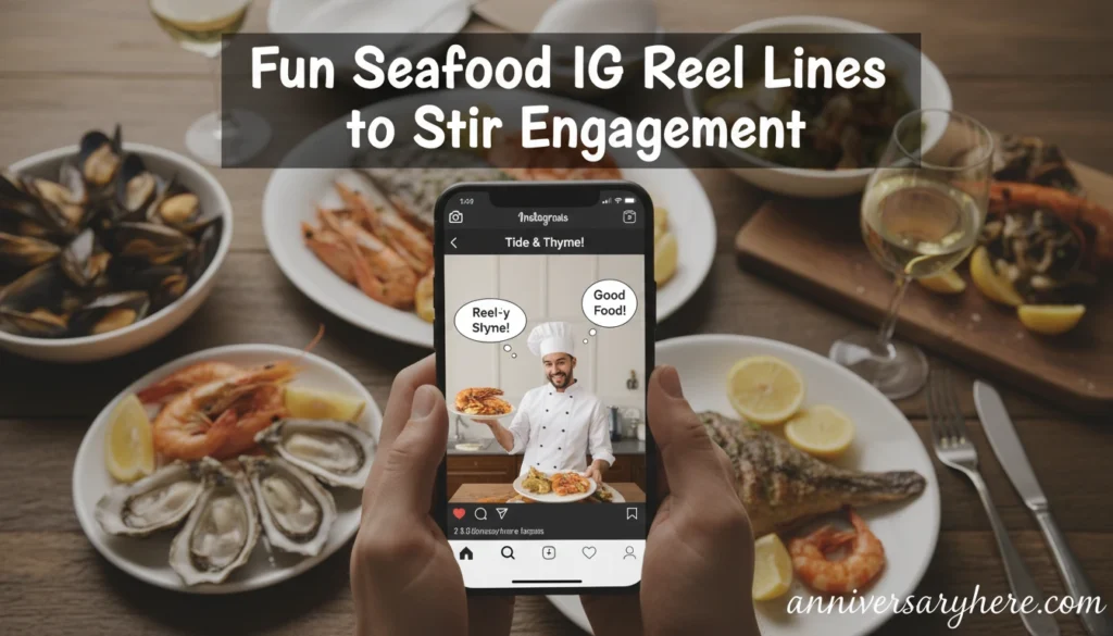 Fun Seafood IG Reel Lines to Stir Engagement