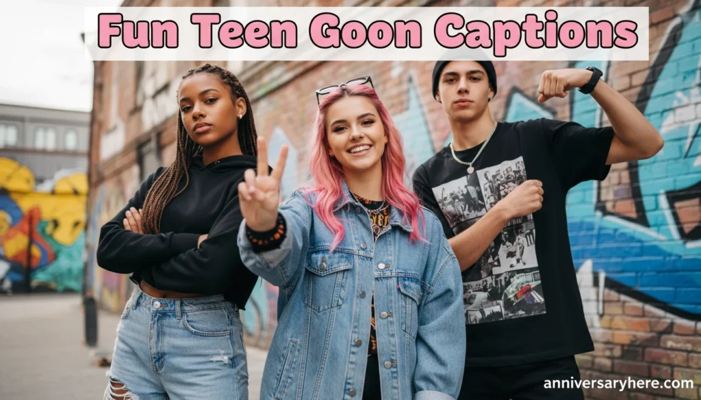 Fun Teen Goon Captions