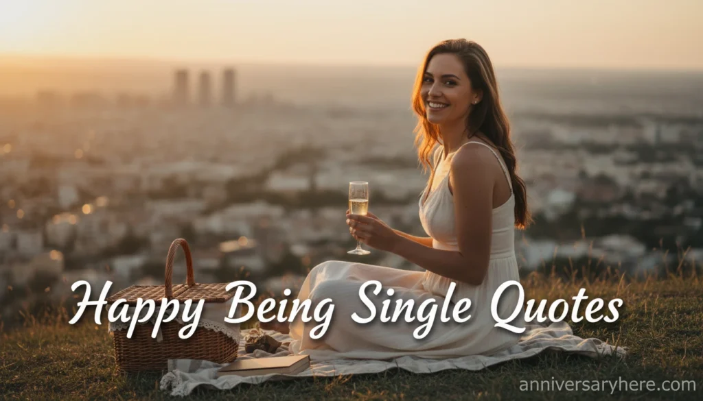 Happy Being Single Quotes