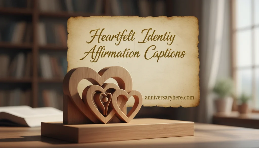 Heartfelt Identity Affirmation Captions