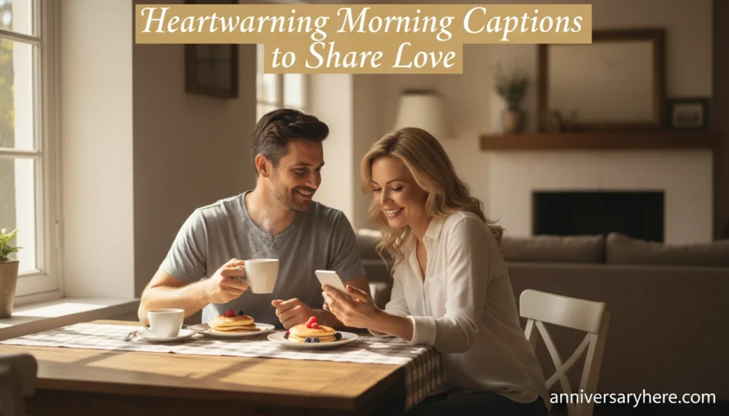 Heartwarming Morning Captions to Share Love