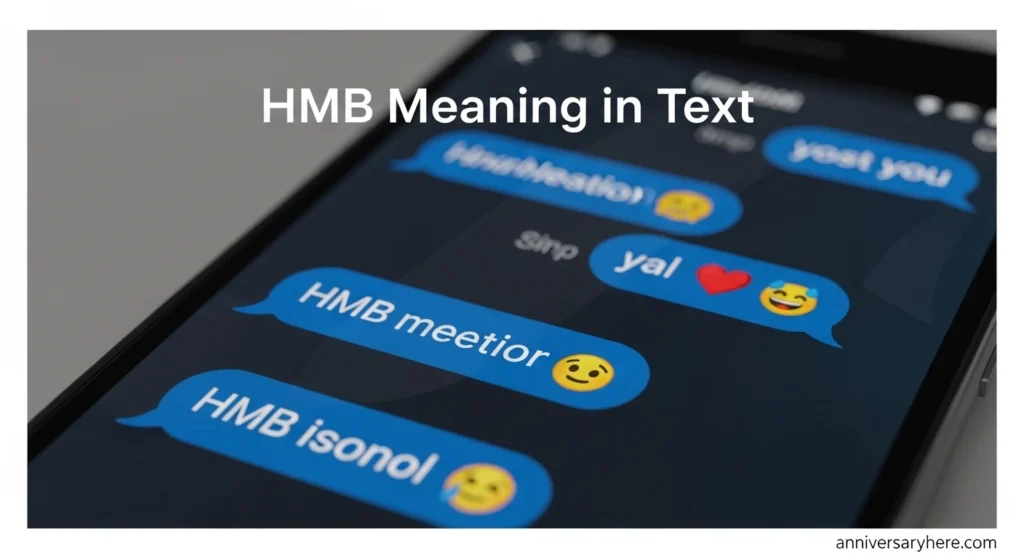 HMB Meaning in Text
