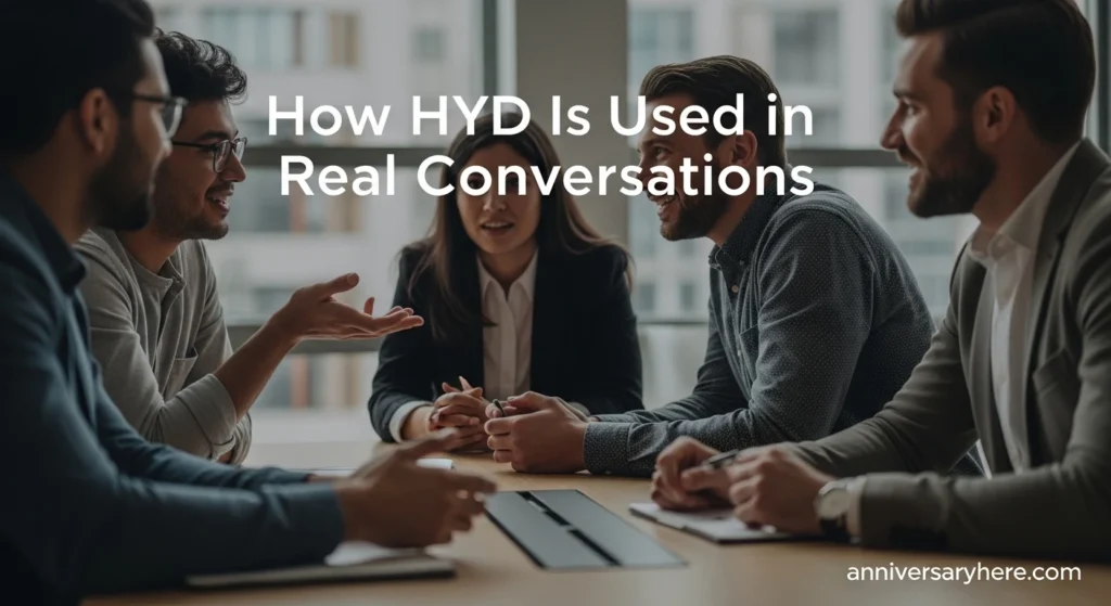 How HYD Is Used in Real Conversations