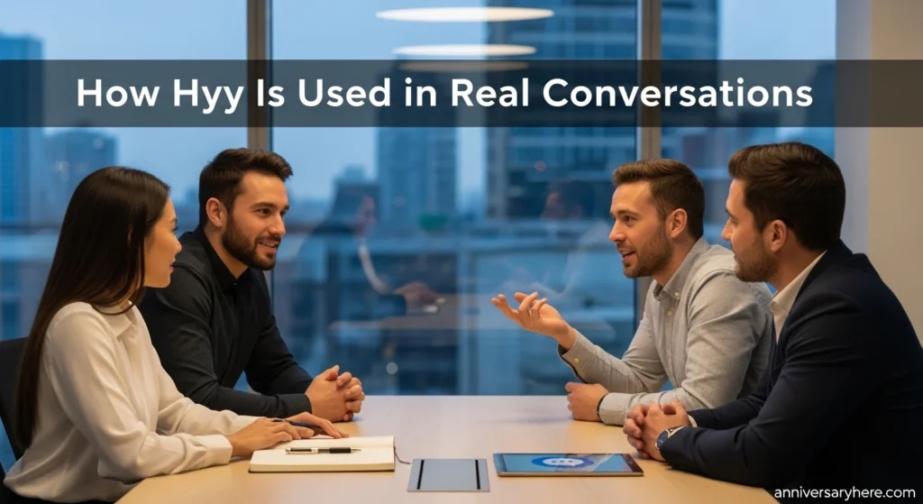 How Hyy Is Used in Real Conversations