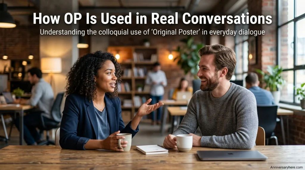 How OP Is Used in Real Conversations