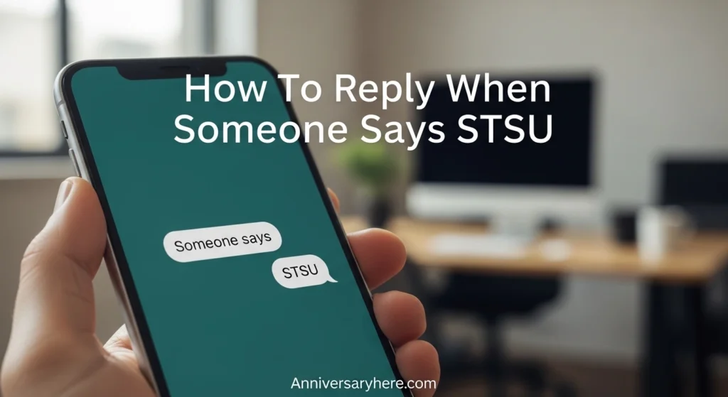 How to Reply When Someone Says STSU