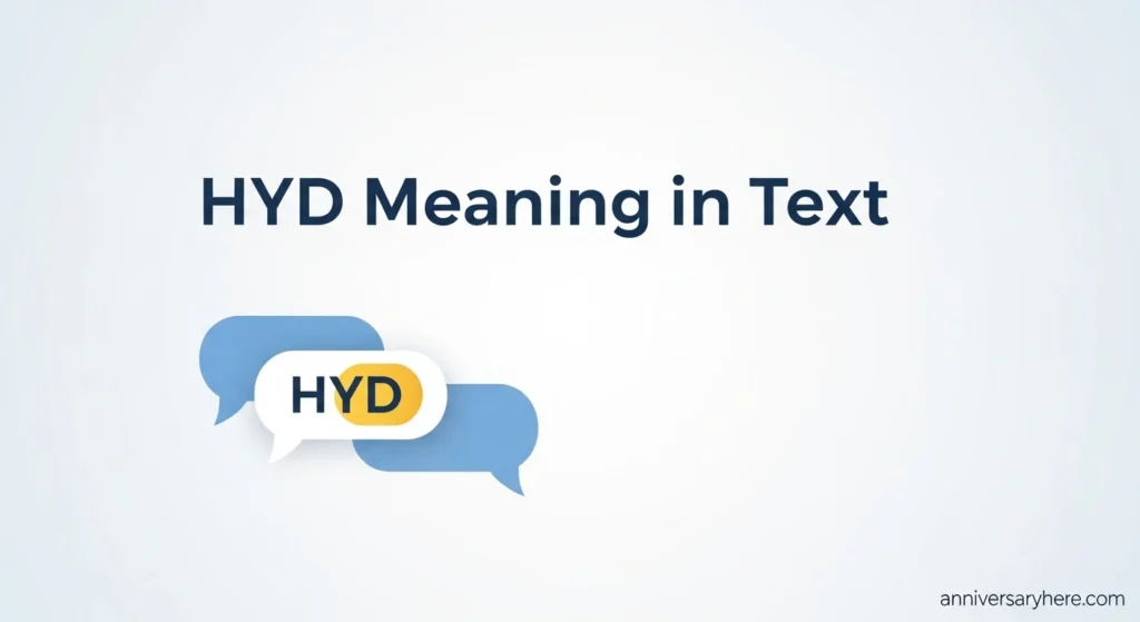 HYD Meaning in Text