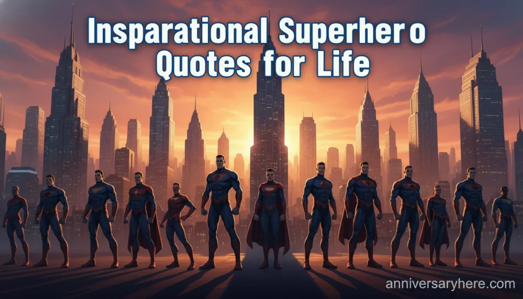 Inspirational Superhero Quotes for Life