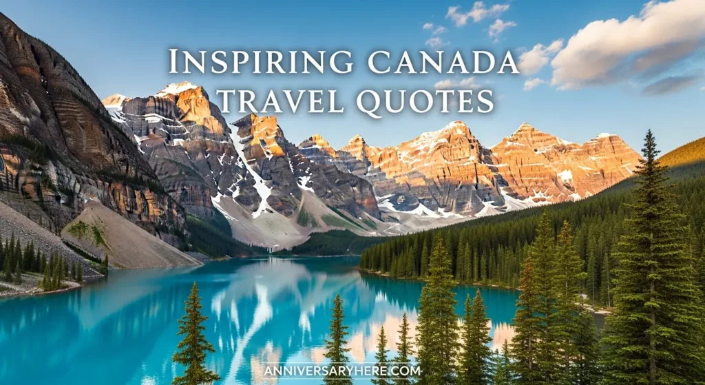 Inspiring Canada Travel Quotes