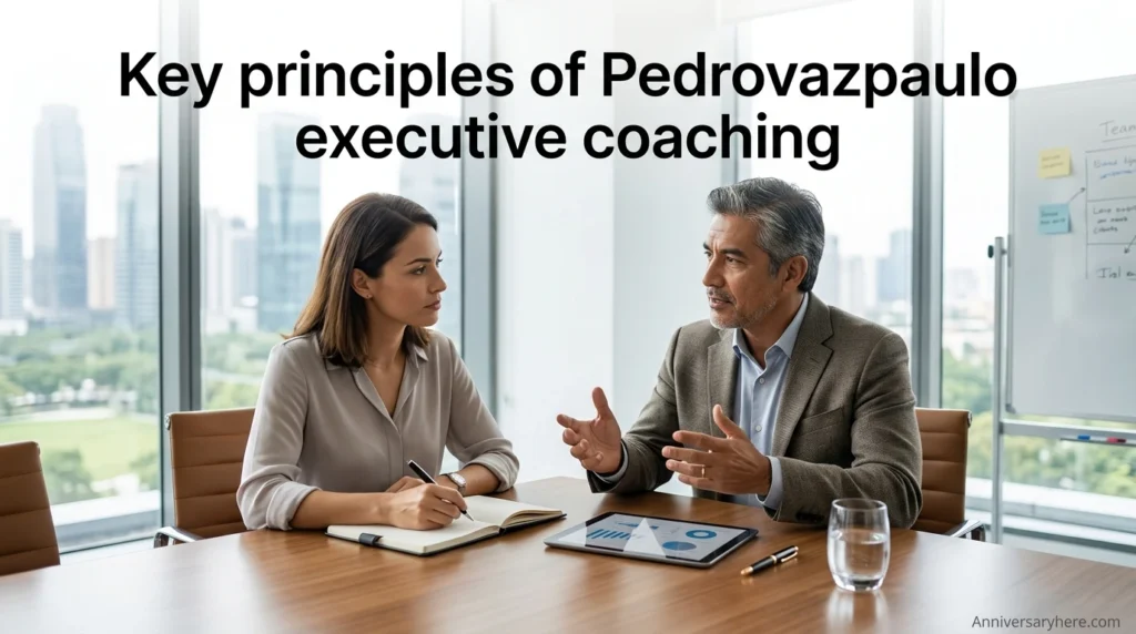 Key principles of Pedrovazpaulo executive coaching