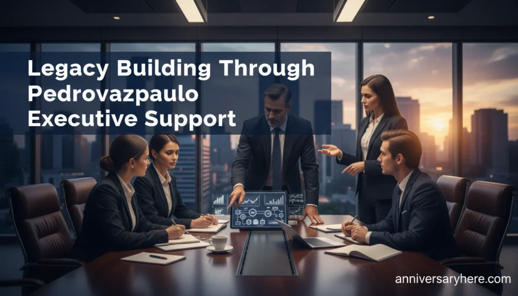 Legacy Building Through Pedrovazpaulo Executive Support