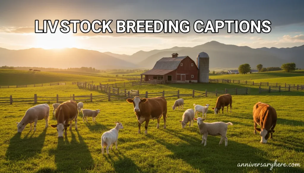 Livestock Breeding Captions