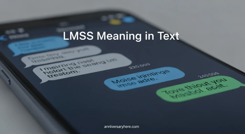 LMSS Meaning in Text