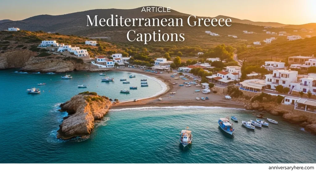 Mediterranean Greece Captions