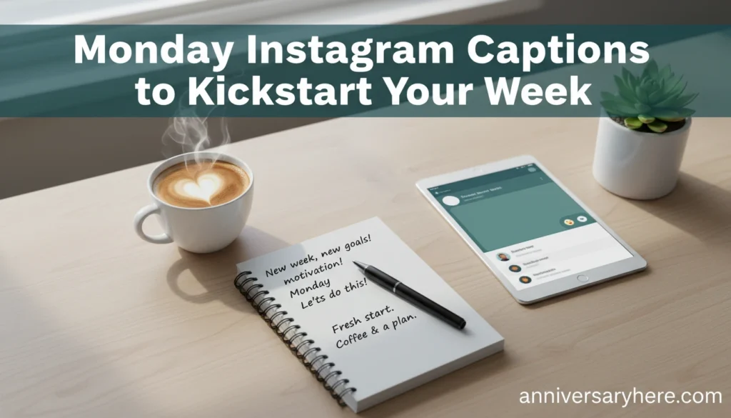 Monday Instagram Captions to Kickstart Your Week