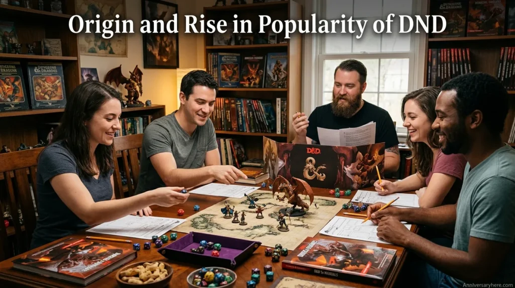 Origin and Rise in Popularity of DND