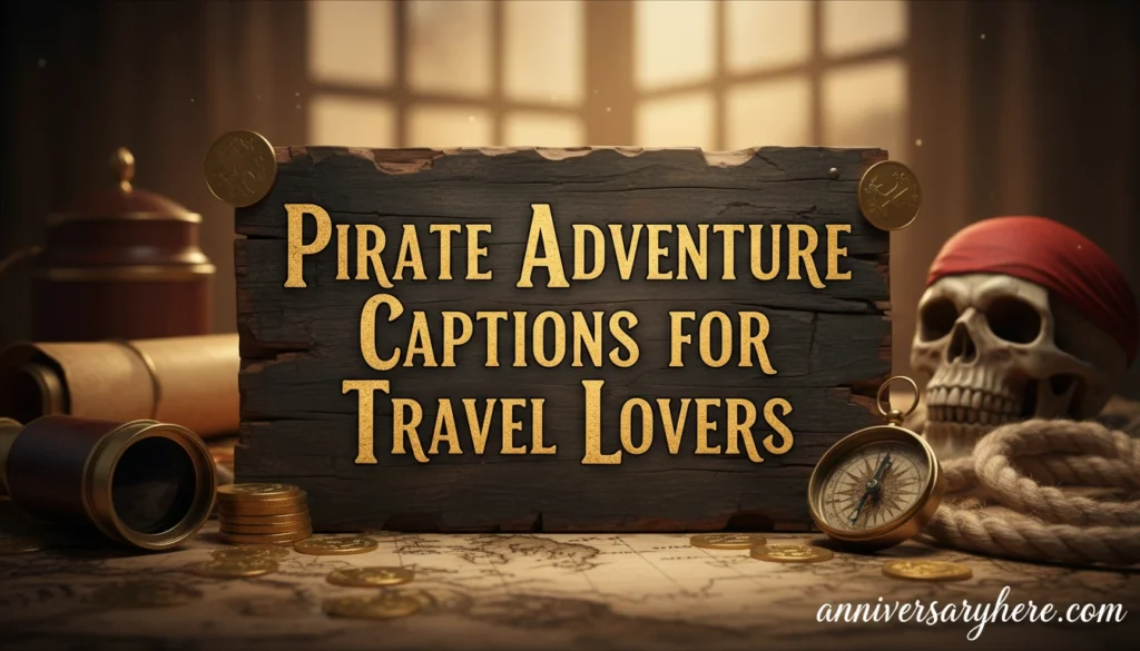 Pirate Adventure Captions for Travel Lovers