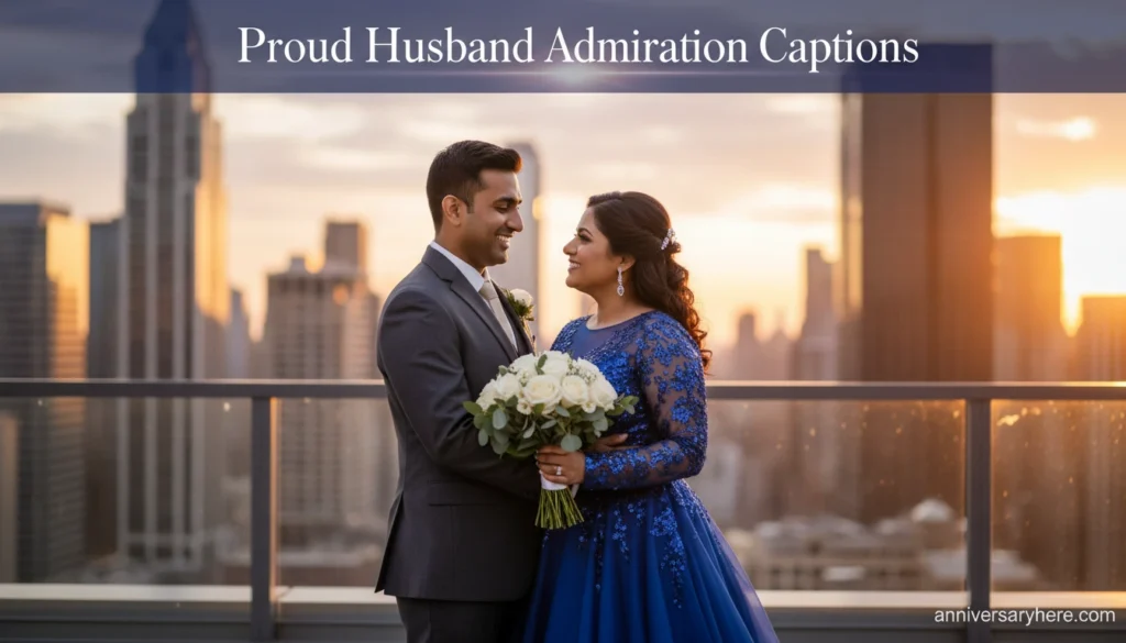Proud Husband Admiration Captions