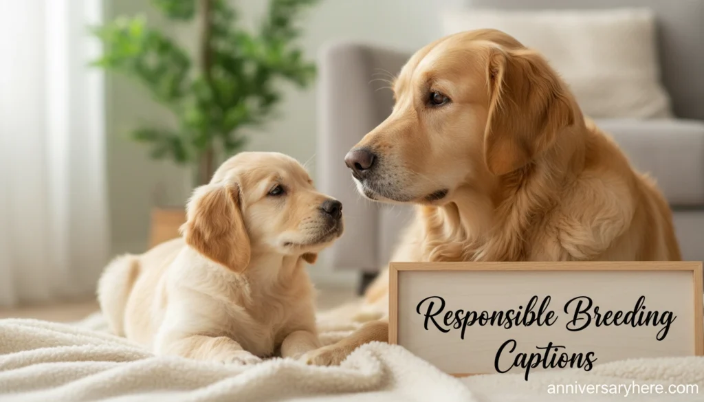 Responsible Breeding Captions