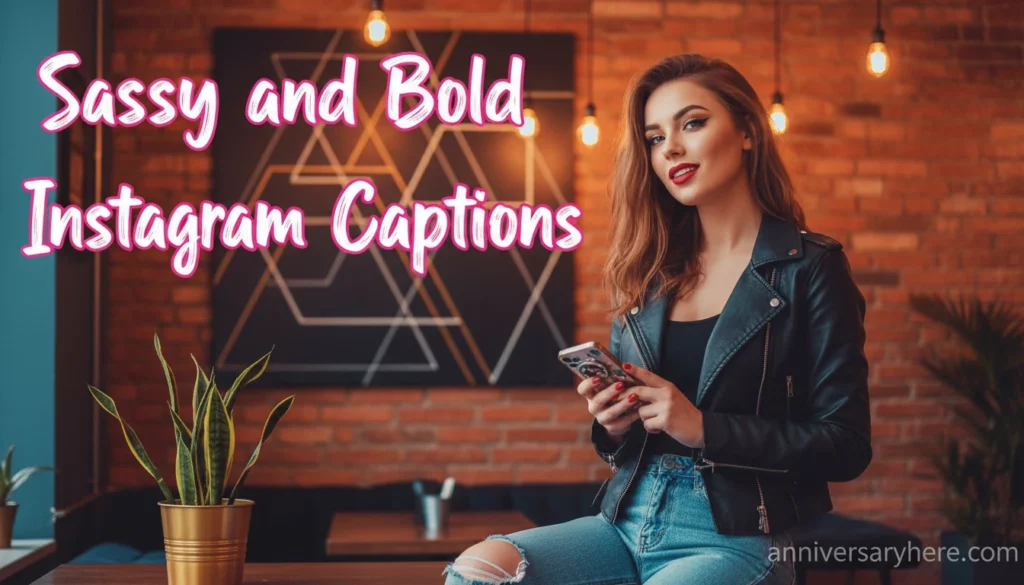 Sassy and Bold Instagram Captions