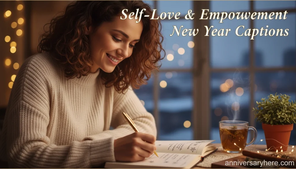 Self-Love & Empowerment New Year Captions