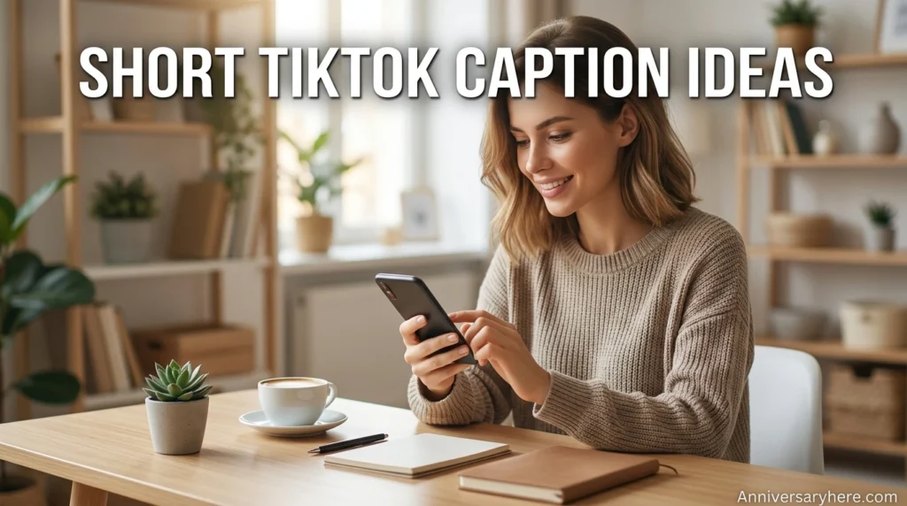Short TikTok Caption Ideas
