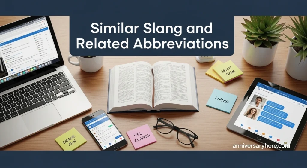 Similar Slang and Related Abbreviations