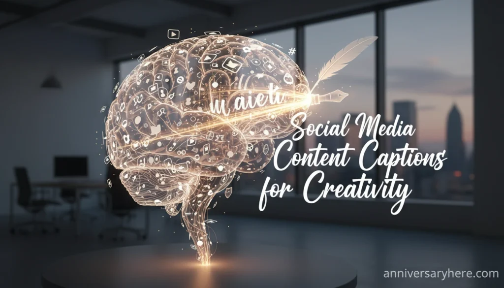Social Media Content Captions for Creativity