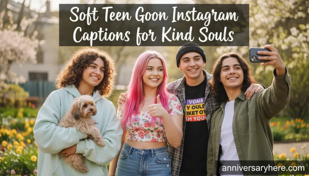 Soft Teen Goon Instagram Captions for Kind Souls