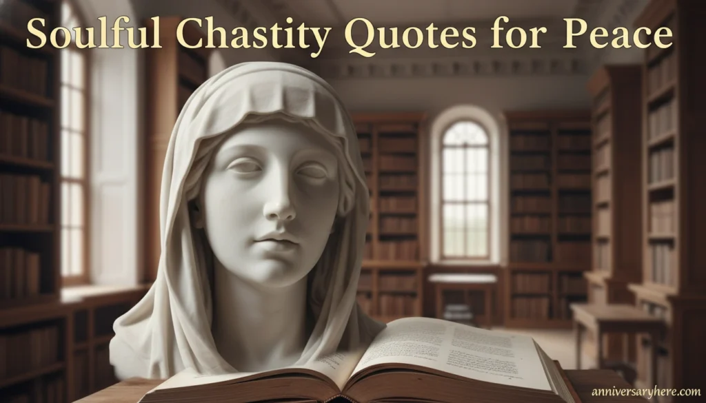 Soulful Chastity Quotes for Peace