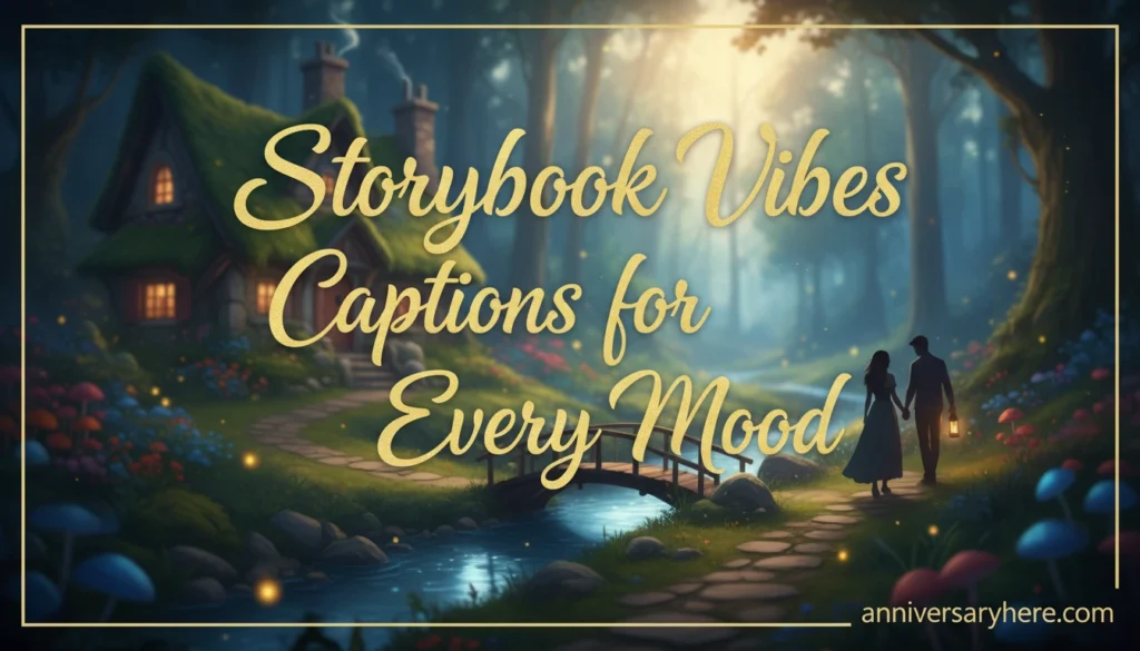 Storybook Vibes Captions for Every Mood