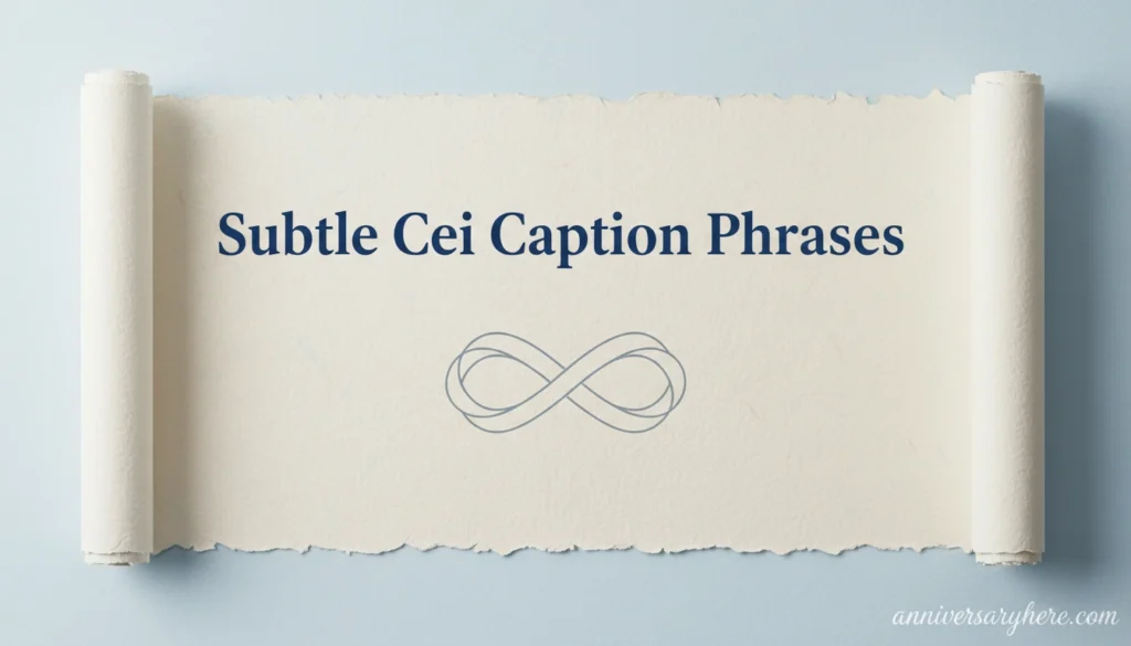 Subtle Cei Caption Phrases