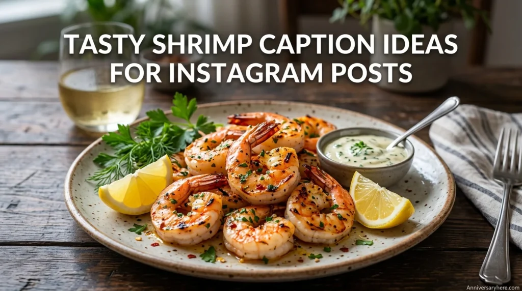 Tasty Shrimp Caption Ideas for Instagram Posts