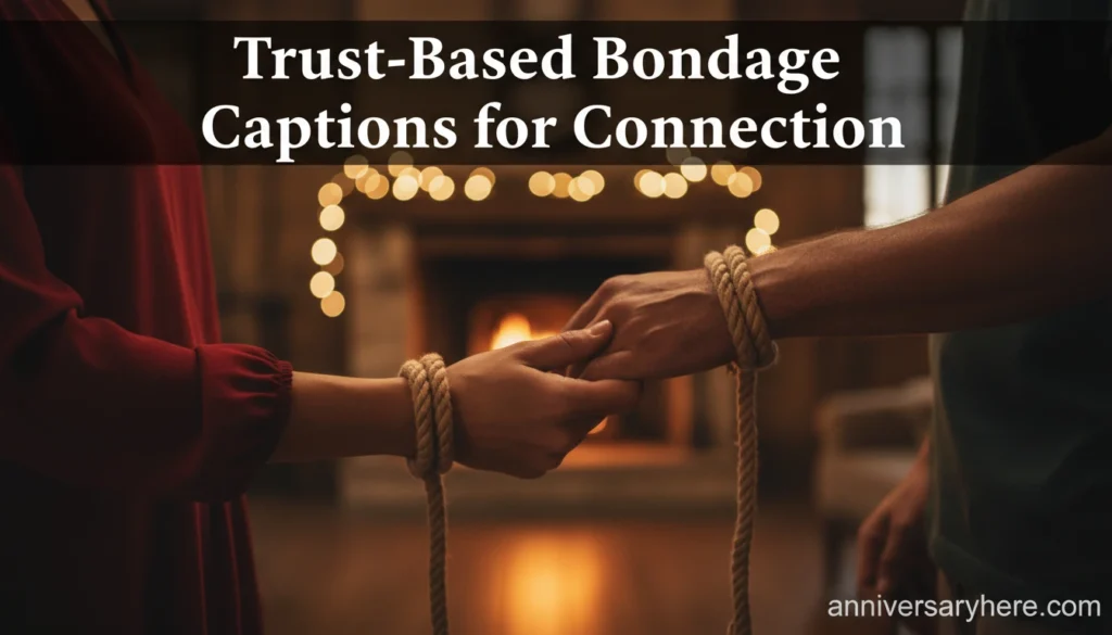 Trust-Based Bondage Captions for Connection