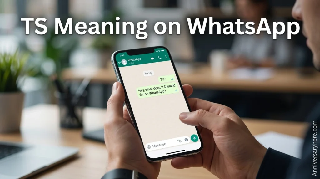 TS Meaning on WhatsApp