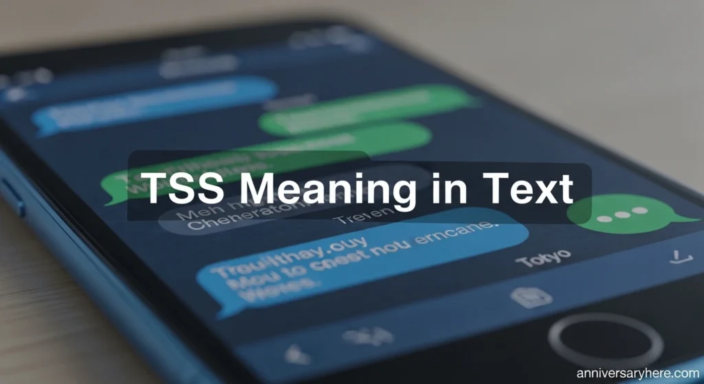 TSS Meaning in Text