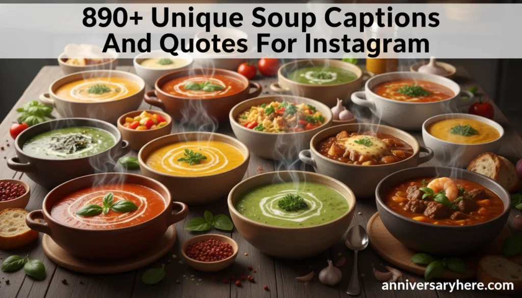 Unique Soup Captions And Quotes For Instagram
