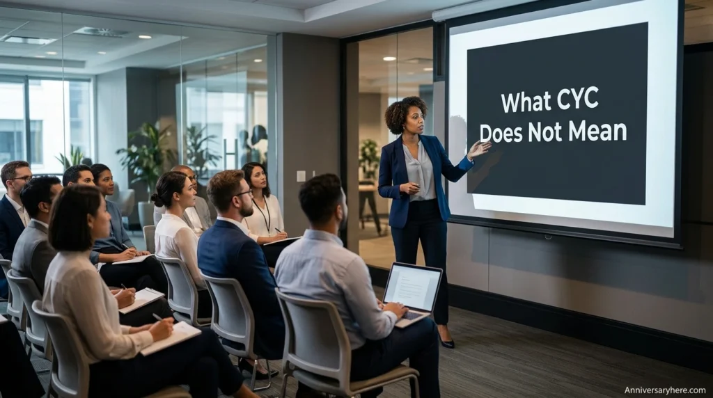 What CYC Does NotMean