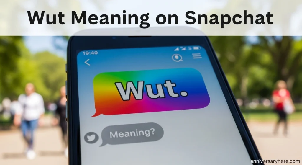 Wut Meaning on Snapchat