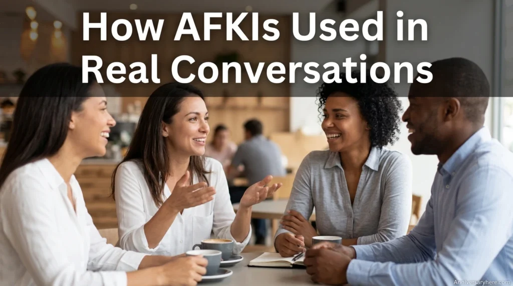 How AFKIs Used in Real Conversations