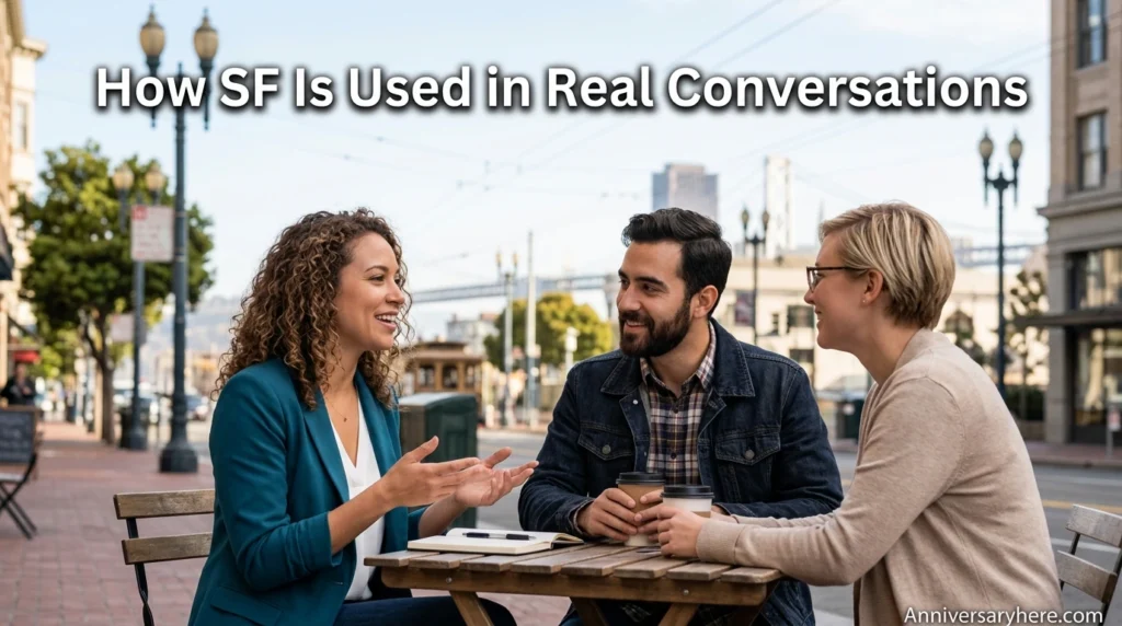 How SF Is Used in Real Conversations