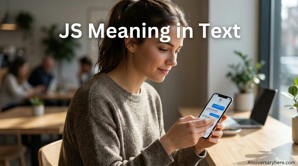 JS Meaning in Text