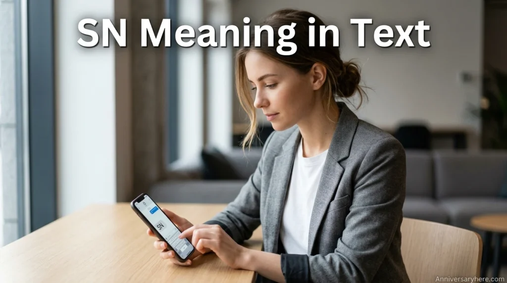 SN Meaning in Text