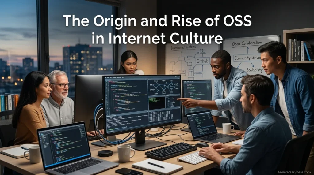 The Origin and Rise of OSS in Internet Culture
