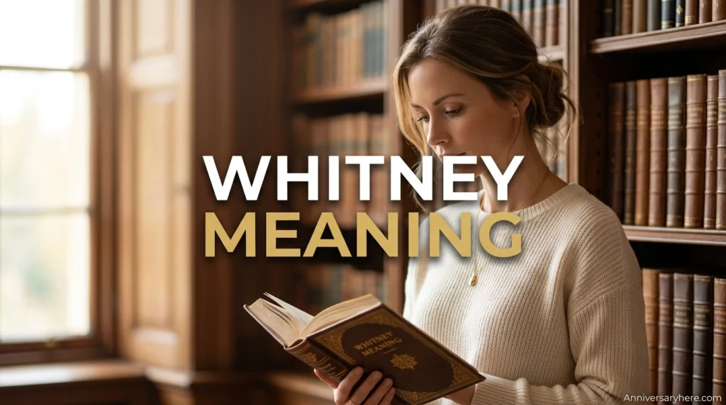 Whitney Meaning